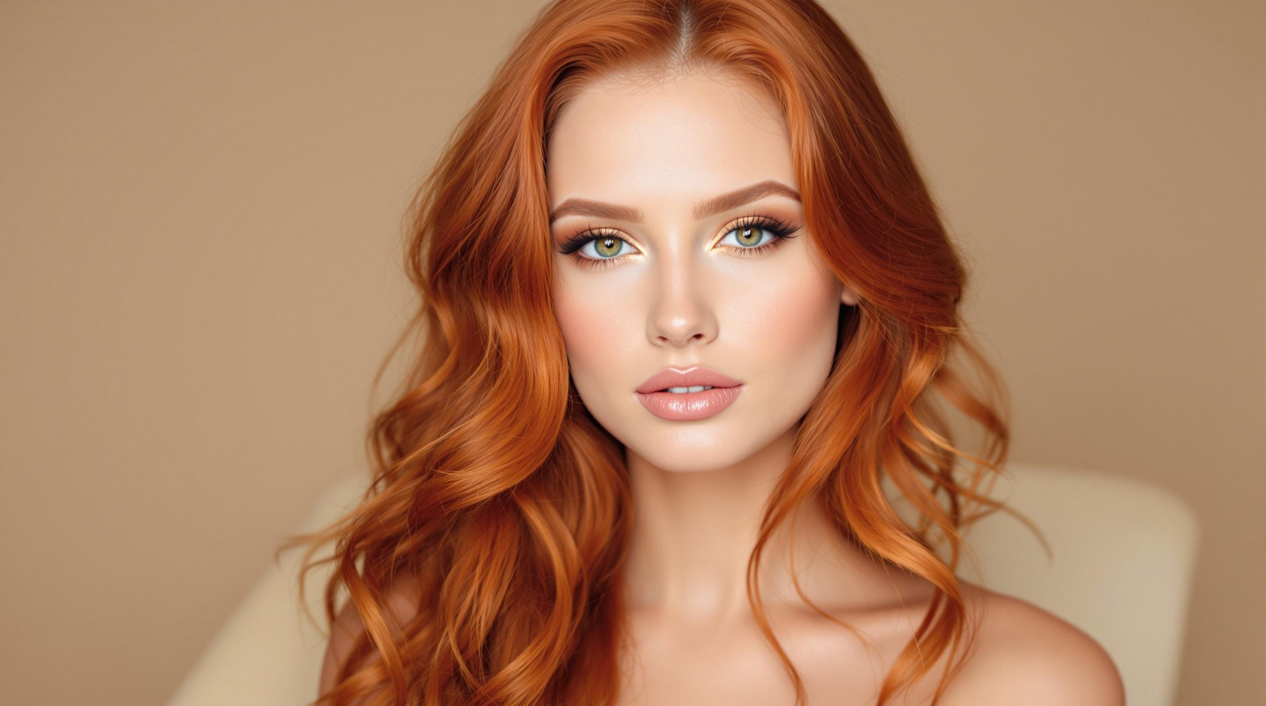 Maquillage pour rousses aux yeux verts : conseils et astuces - Mode Reine