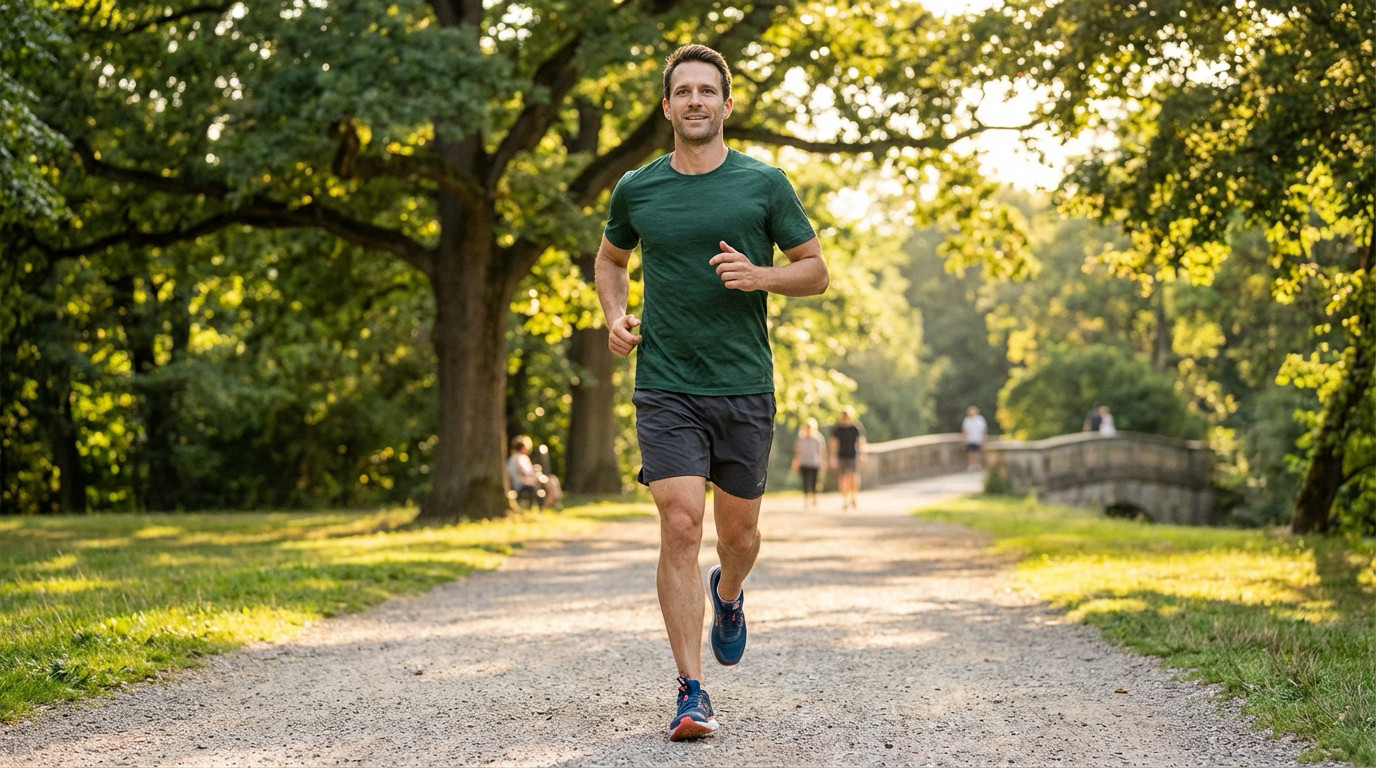 Bienfaits jogging homme | Cœur, ventre, libido [2026] - Mode Reine