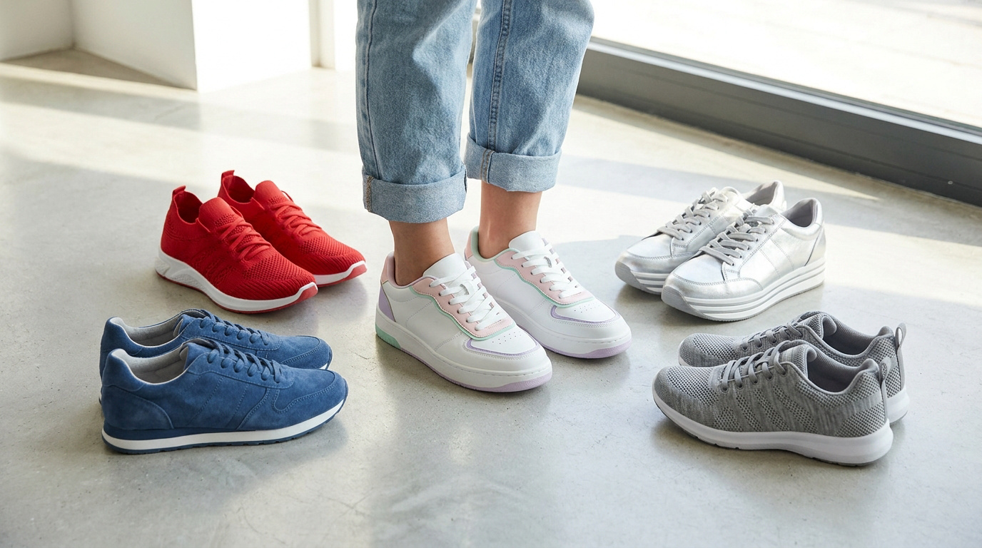 Baskets femme : le guide pour choisir la paire parfaite